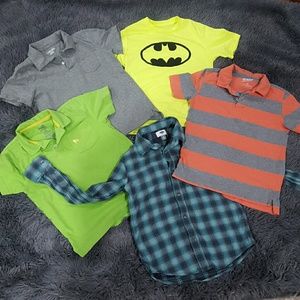 boys size 8 shirt lot